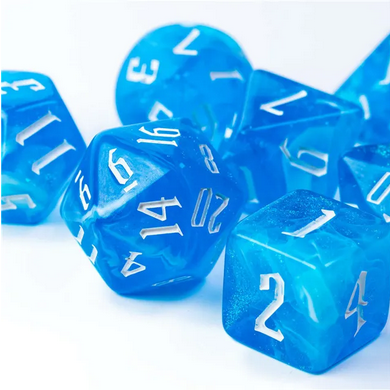 Magician's Tide Pool RPG Dice Set Accessories Foam Brain Games