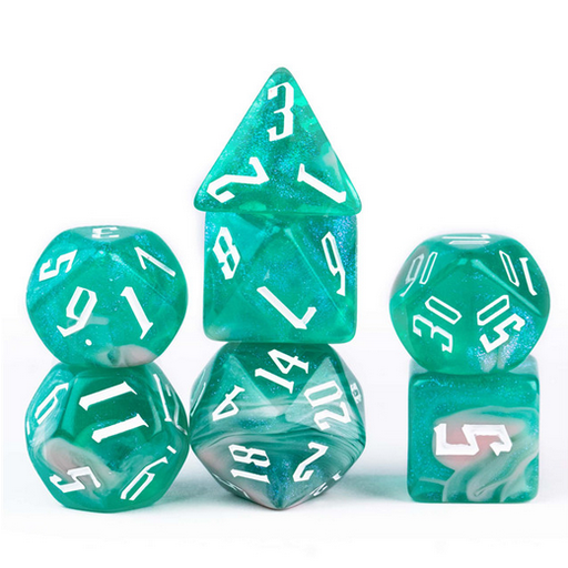 Magician's Wave RPG Dice Set Accessories Foam Brain Games