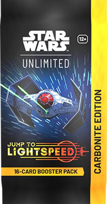 Star Wars Unlimited - Jump to Lightspeed - Carbonite Booster Pack CCG ASMODEE NORTH AMERICA
