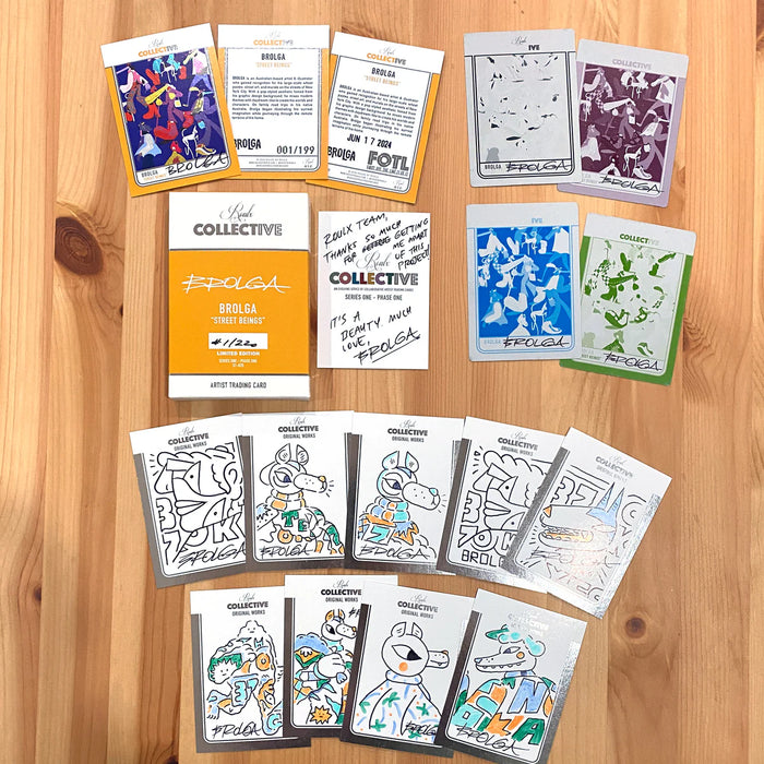 COLLECTIVE S1-020 - "Street Beings" by BROLGA Trading Cards House of Roulx   