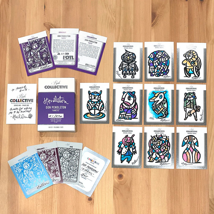 COLLECTIVE S1-025 - "Kinetic" by Don Pendleton Trading Cards House of Roulx   