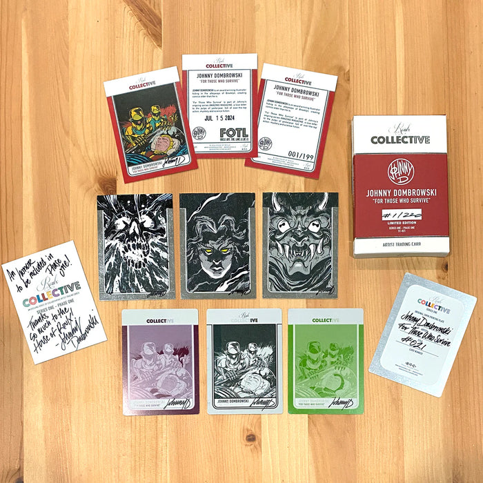 COLLECTIVE S1-021 - "For Those Who Survive" by Johnny Dombrowski Trading Cards House of Roulx   