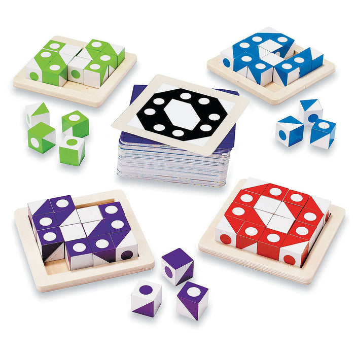 Q-Bitz Board Games MindWare & Peaceable Kingdom