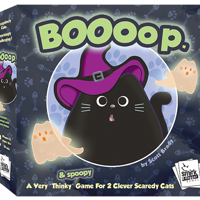 BOOoop. Board Games Smirk and Dagger   