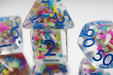 Ice Cream Sprinkles RPG Dice Set Accessories Foam Brain Games