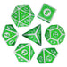 Motif: Leafy RPG Dice Set Accessories Foam Brain Games