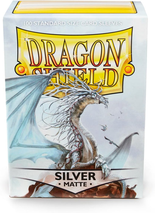 Dragon Shields: (100) Matte Silver Accessories ARCANE TINMEN   