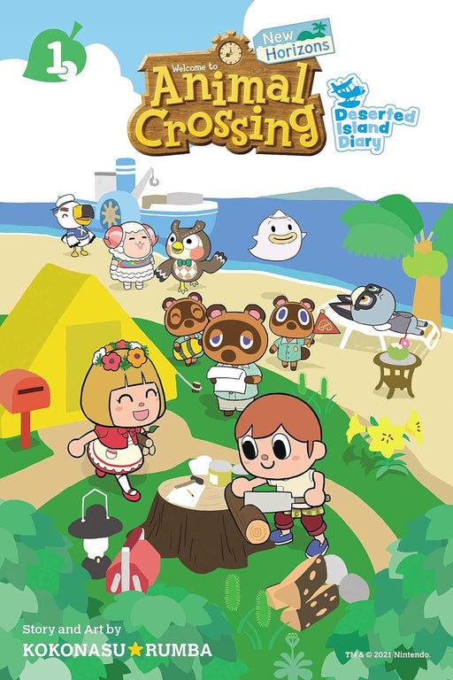 Animal Crossing New Horizons - Deserted Island Diary - Vol 01 Book Viz Media   