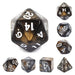 Bronze Coins RPG Dice Set Accessories Foam Brain   