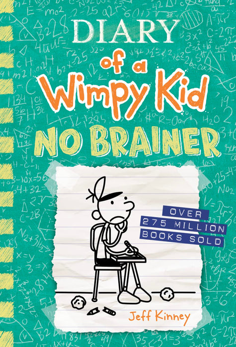Diary of a Wimpy Kid - Vol 18 - No Brainer Book Amulet Books   