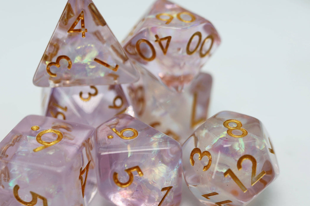 Sakura Petals RPG Dice Set Accessories Foam Brain Games