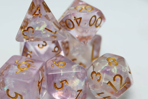 Sakura Petals RPG Dice Set Accessories Foam Brain Games