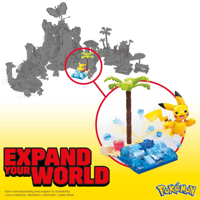 MEGA™ Pokémon Pikachu's Beach Splash Gift Toysmith