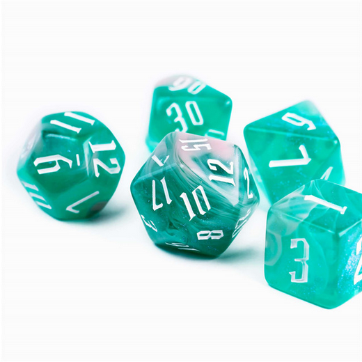 Magician's Wave RPG Dice Set Accessories Foam Brain Games
