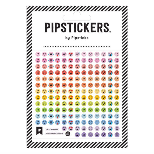 Emoji Rainbow Stickers Gift Pipsticks