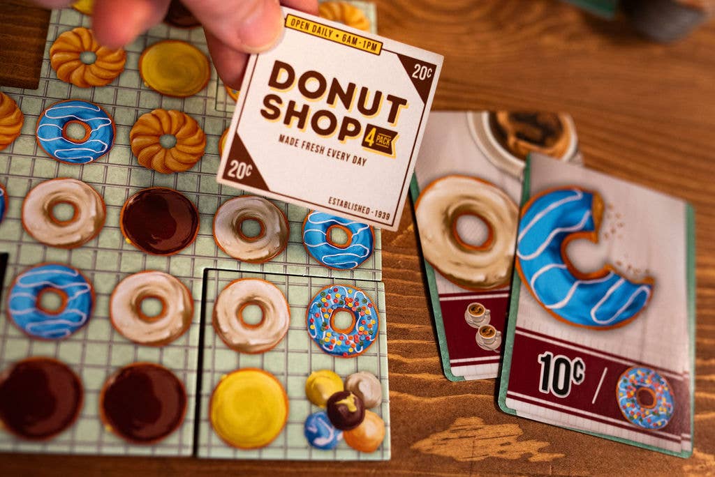 Donut Shop Board Games 25th Century Games   