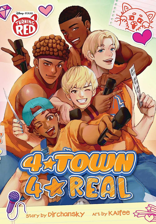 Disney's Turning Red - 4*town 4*real - The Manga Book Viz Media   