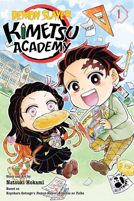 Demon Slayer - Kimetsu Academy - Vol 01 Book Viz Media   