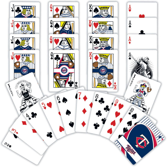Minnesota Twins Playing Cards Board Games Masterpieces Puzzles