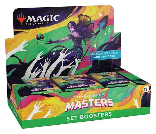 Magic the Gathering CCG: Commander Masters - Set Booster Box CCG WIZARDS OF THE COAST, INC   