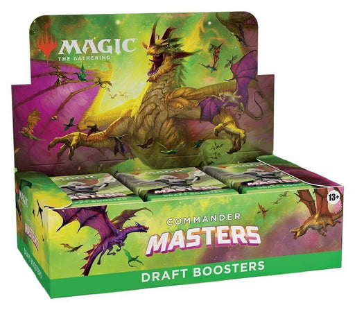 Magic the Gathering CCG: Commander Masters - Draft Booster Box CCG WIZARDS OF THE COAST, INC   