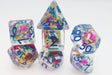 Ice Cream Sprinkles RPG Dice Set Accessories Foam Brain Games