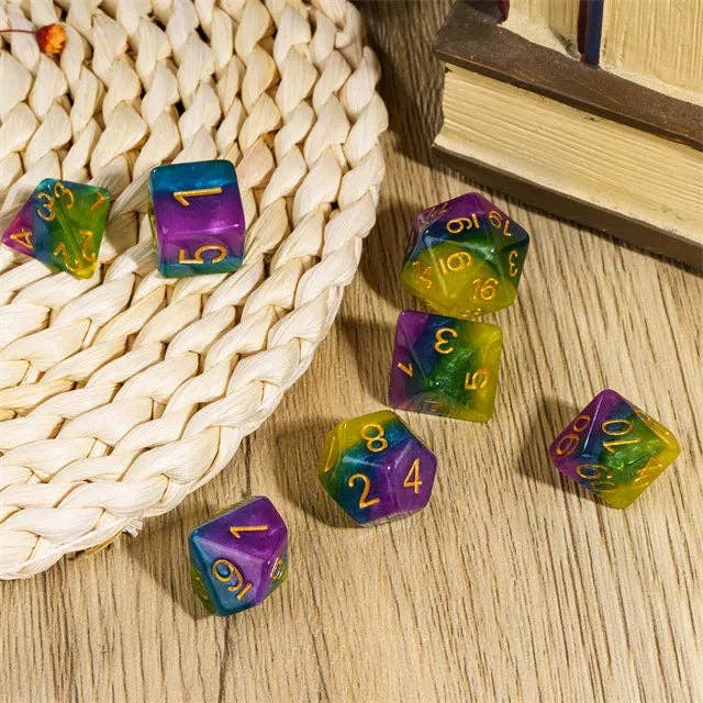 Rock Candy RPG Dice Set Accessories Foam Brain Games   