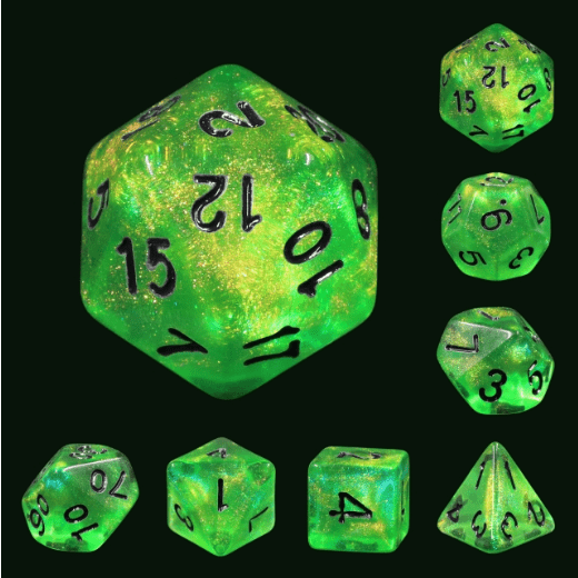 Emerald City RPG Dice Set Accessories Foam Brain Games
