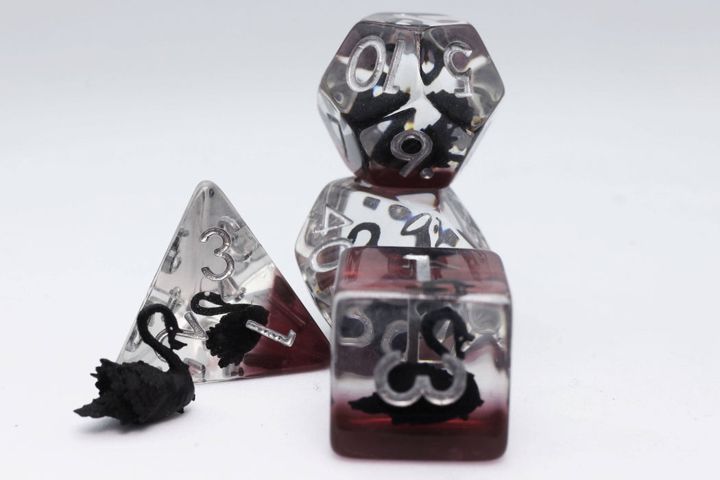 Black Swan RPG Dice Set Accessories Foam Brain Games