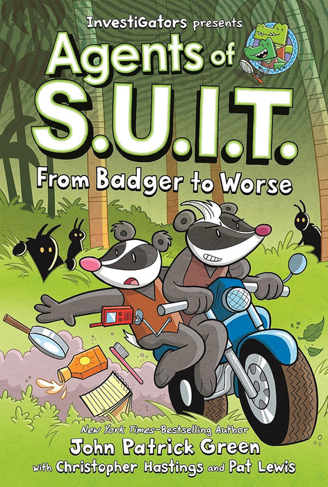 Investigators - Agents of S.U.I.T. - Vol 02 - From Badger to Worse Book Heroic Goods and Games   