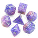 Pink & Purple Seabed Treasure RPG Dice Set Accessories Foam Brain Games