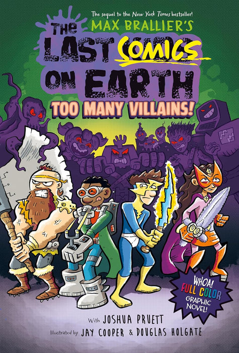Last Comics on Earth - Vol 02 - Too Many Villains! Book Heroic Goods and Games   