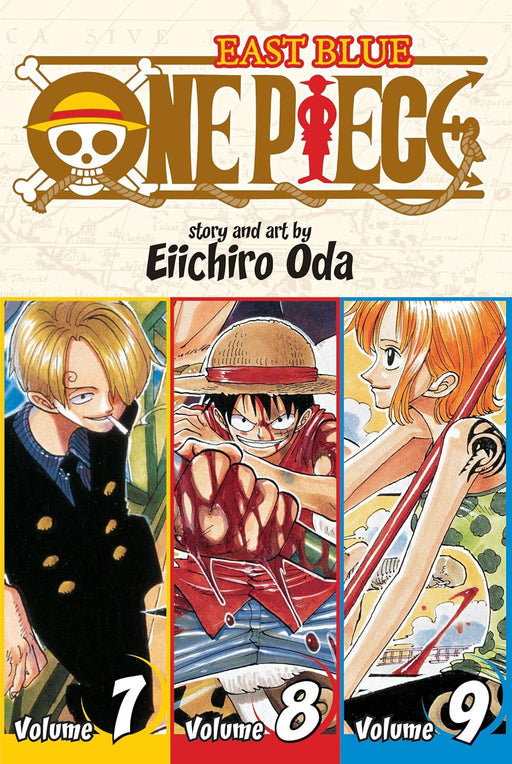 One Piece - 3-in-1 Omnibus Edition - Vol 03 - (Vol 07, 08, 09) Book Viz Media