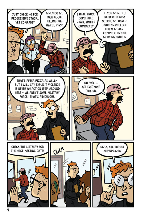 The Antifa Super Soldier Cookbook - by Mattie Lubchansky Book Silver Sprocket   