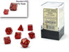 Glitter - Mini Bright Ruby/Gold (7) Accessories CHESSEX MFG. CO. LLC