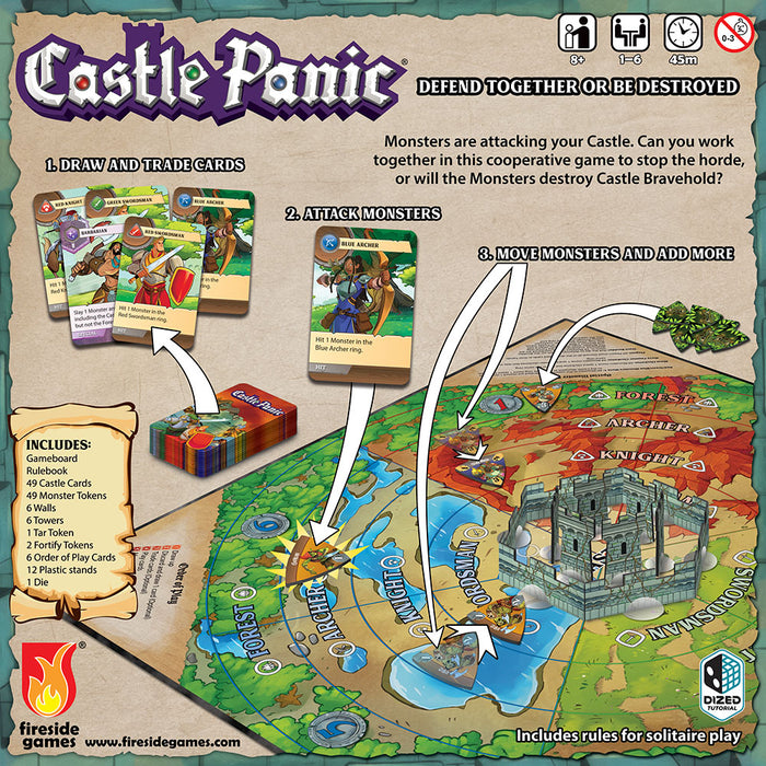 Castle Panic - 2nd Edition Board Games Fireside Games