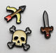 Foam Brain Enamel Pins - Mini Pins - Battle Pack Apparel Foam Brain Games   