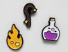 Foam Brain Enamel Pins - Mini Pins - Magic Pack Apparel Foam Brain Games   