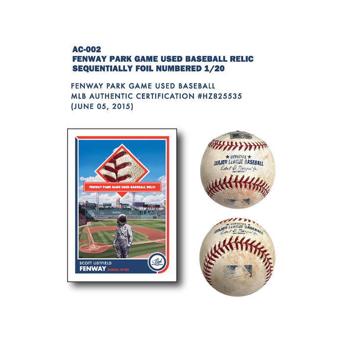 Fenway by Scott Listfield - Diamond Edition Trading Card Trading Cards House of Roulx   