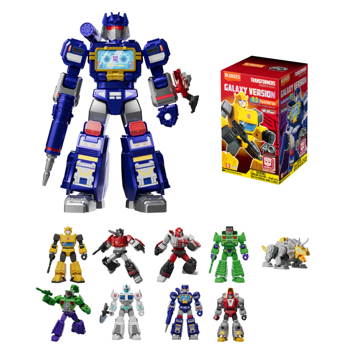 Blokees - Transformers - Galaxy Version 04 - Fractured Space-Time Vintage Toy Blokees