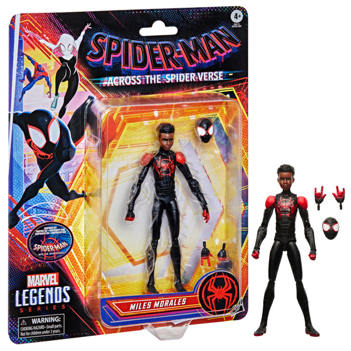 Marvel Legends - Spider-Man: Across the Spider-Verse - Miles Morales Vintage Toy Heroic Goods and Games