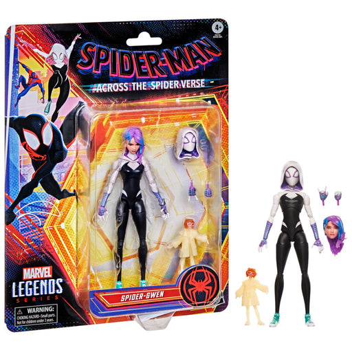 Marvel Legends - Spider-Man: Across the Spider-Verse - Spider-Gwen Vintage Toy Heroic Goods and Games