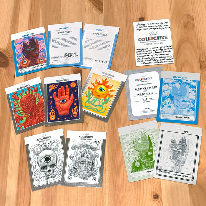 COLLECTIVE S1-002 - "Rebirth" by Boris Pelcer Trading Cards House of Roulx   