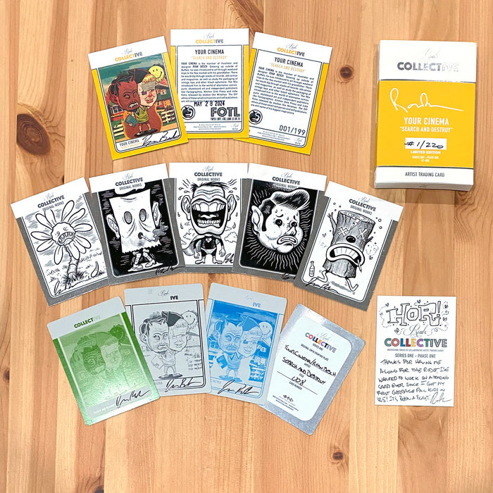 COLLECTIVE S1-008 - Your Cinema "Search and Destroy" Trading Cards House of Roulx   