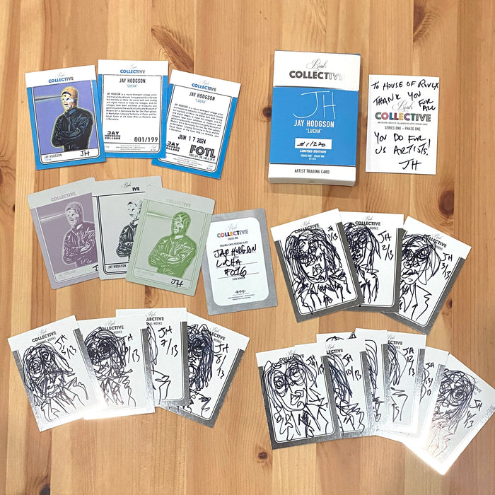 COLLECTIVE S1-016 - "Lucha" by Jay Hodgson Trading Cards House of Roulx   