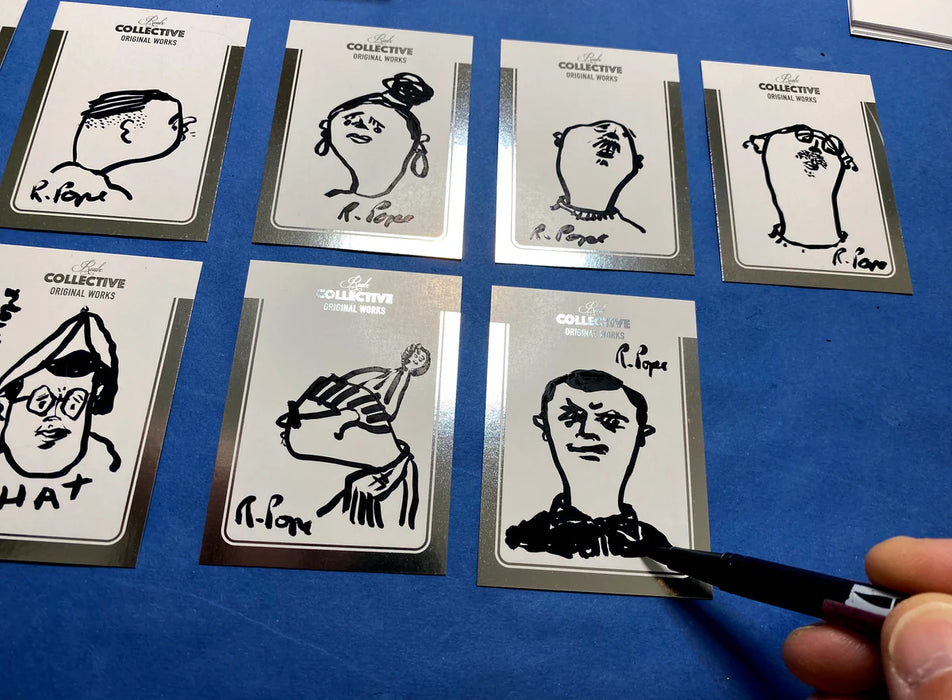 COLLECTIVE S1-009 - Russ Pope "Pencil Pusher" by Russ Pope Trading Cards House of Roulx   