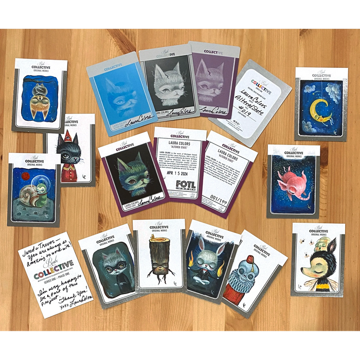 COLLECTIVE S1-019 - "Altered State" by Laura Colors Trading Cards House of Roulx   