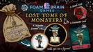 Mystery Loot - Tome of Monsters - Metal "Piniature" and Metal D20 Accessories Foam Brain   
