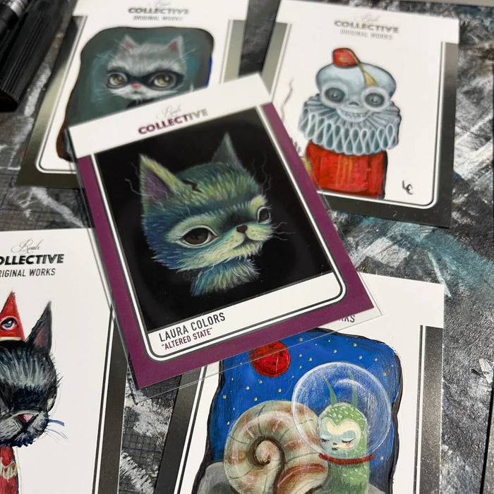 COLLECTIVE S1-019 - "Altered State" by Laura Colors Trading Cards House of Roulx   