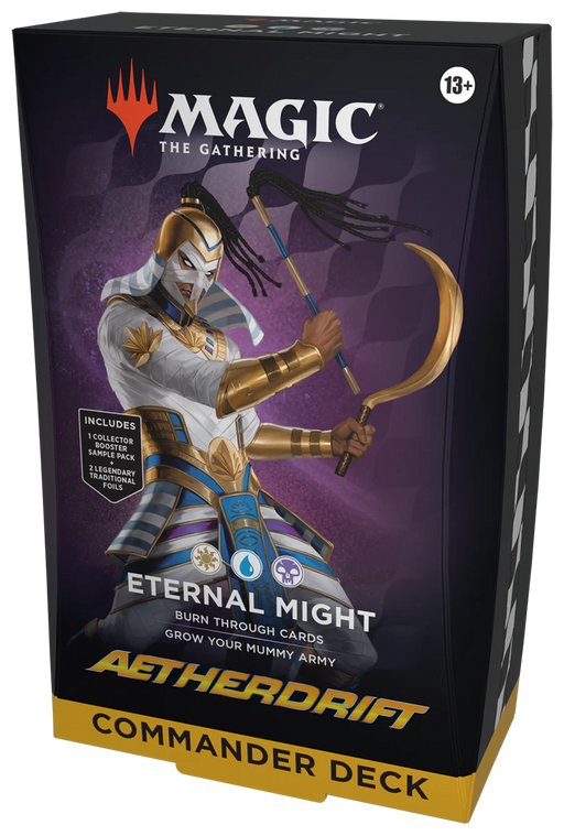 Magic the Gathering CCG: Aetherdrift - Commander - Eternal Might CCG WIZARDS OF THE COAST, INC